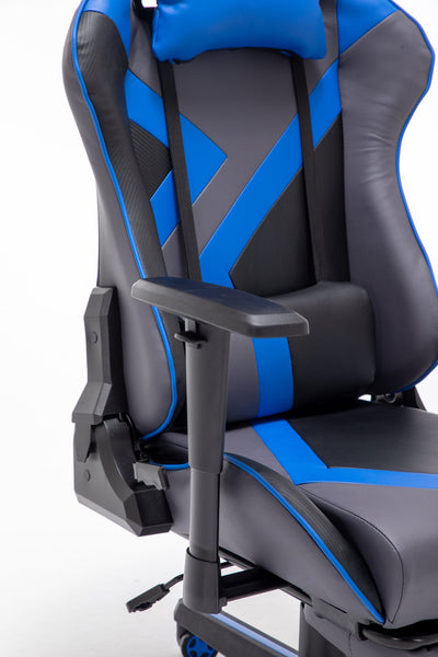 4x Gaming Office Chair Racing Executive Footrest Computer PU Leather Recliner Payday Deals