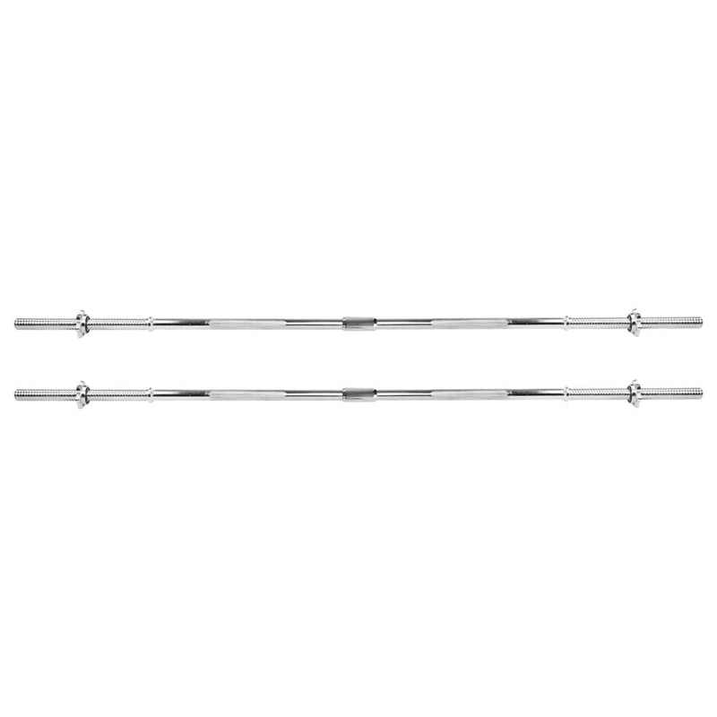 5.5FT Barbell Bar Steel Fitness Exercise Weight Press Gym Home 168CM Payday Deals