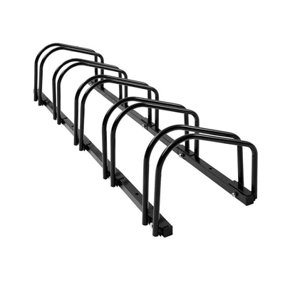 5-Bikes Stand Bicycle Bike Rack Floor Parking Instant Storage Cycling Portable Payday Deals