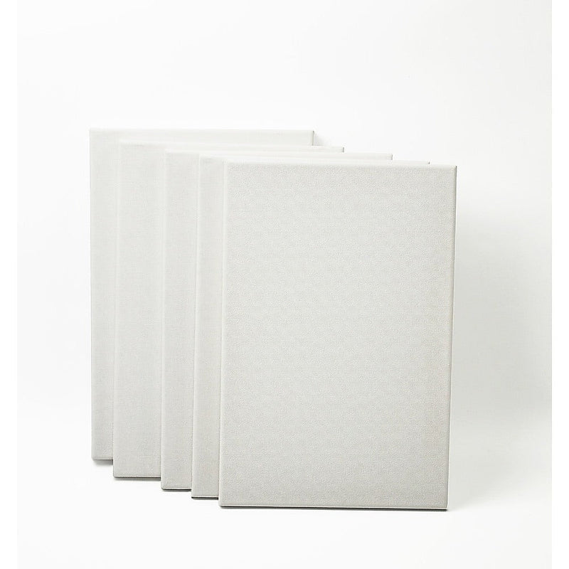5 pack of 20x30cm Artist Blank Stretched Canvas Canvases Art Large White Range Oil Acrylic Wood Payday Deals