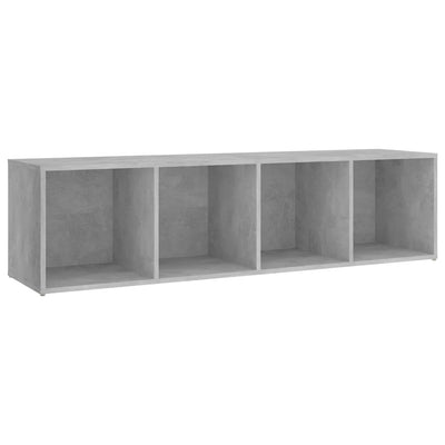 5 Piece TV Cabinet Set Concrete Grey Chipboard Payday Deals