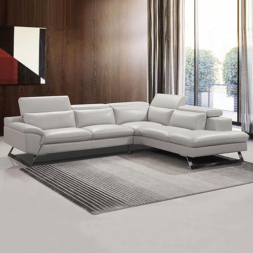 5 Seater Lounge Cream Colour Leatherette Corner Sofa Couch with Chaise Payday Deals