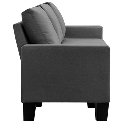 5-Seater Sofa Dark Grey Fabric Payday Deals