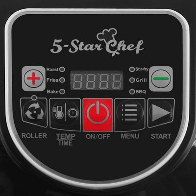 5 Star Chef 10L 6 Function Convection Oven Cooker Air Fryer- Black