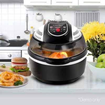 5 Star Chef 10L 6 Function Convection Oven Cooker Air Fryer- Black