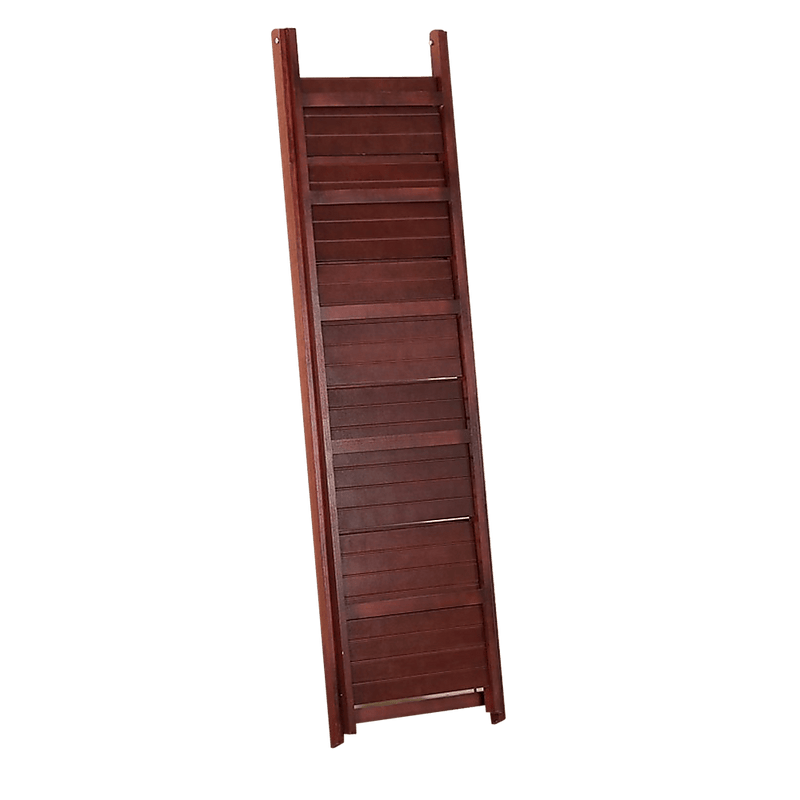 5 Tier Wooden Ladder Shelf Stand Storage Book Shelves Shelving Display Rack Payday Deals