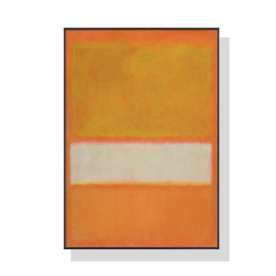 50cmx70cm Yellow By Mark Rothko Black Frame Canvas Wall Art Payday Deals