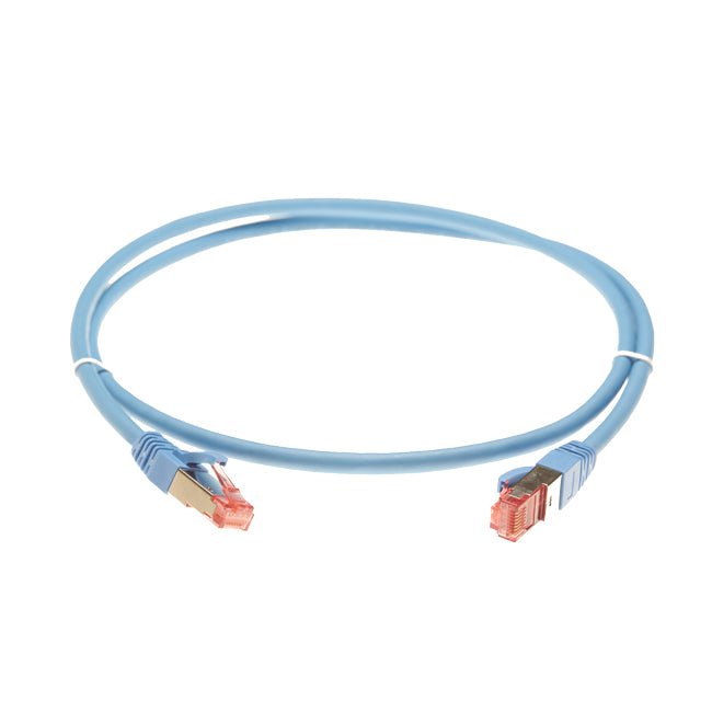 50m Cat 6A S/FTP LSZH Ethernet Network Cable. Blue Payday Deals