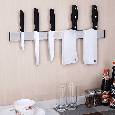 51cm Strong Magnetic Wall Mounted Kitchen Knife Magnet Bar Holder Display Rack Strip Payday Deals