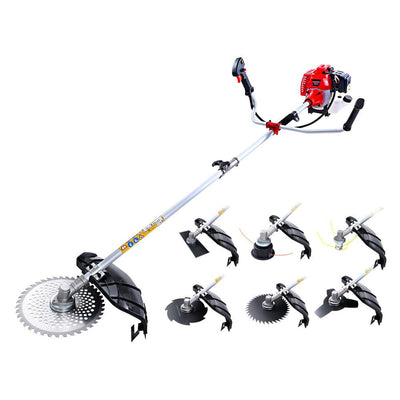 Giantz 52CC Petrol Pole Chainsaw Brush Cutter Whipper Snipper Multi Tool Payday Deals