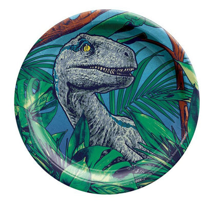 Dinosaur Jurassic Into The Wild Paper Lunch Plates 8 Pack