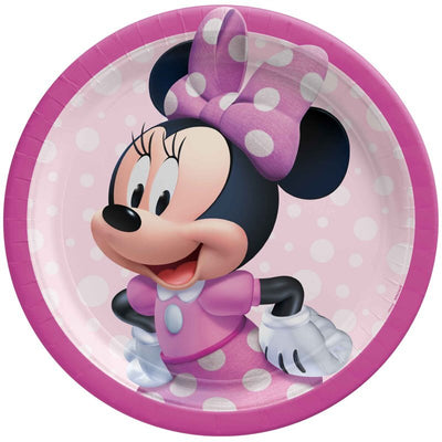 Minnie Mouse Forever Dinner Paper Plates 8 Pack