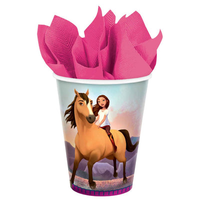 Spirit Ride Free Paper Cups 8 Pack