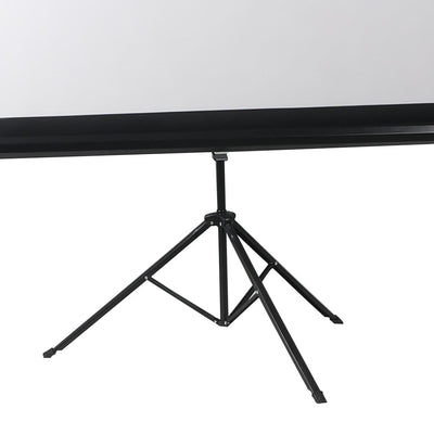 120 Inch Projector Screen Tripod Stand Home Outdoor Screens Cinema Portable HD3D - Payday Deals