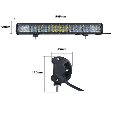 23inch Osram LED Light Bar 5D 144w Sopt Flood Combo Beam Work Driving Lamp 4wd - Payday Deals