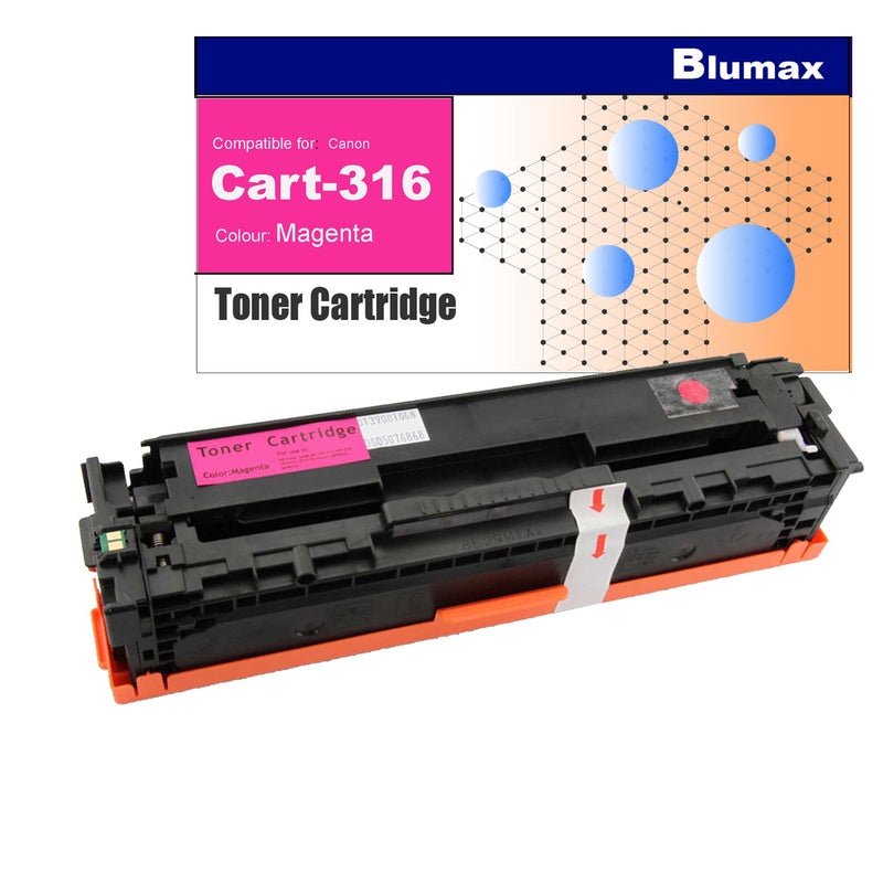 4 Pack Blumax Alternative Toner Cartridges for Canon Cart-316  (BK+C+M+Y) - Payday Deals
