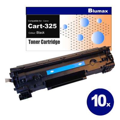 10 Pack Blumax Alternative for Canon CART-325 Black Toner Cartridges