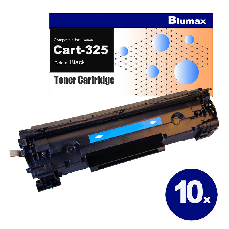10 Pack Blumax Alternative for Canon CART-325 Black Toner Cartridges - Payday Deals
