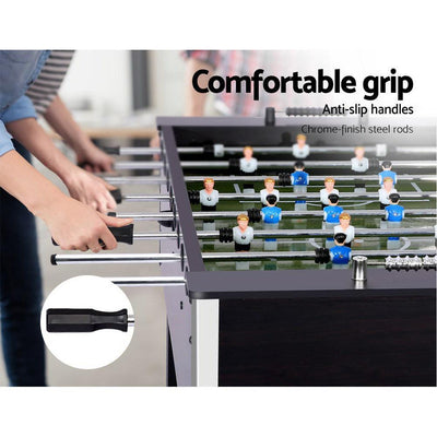 5FT Soccer Table Foosball Football Game Home Party Pub Size Kids Adult Toy Gift Payday Deals
