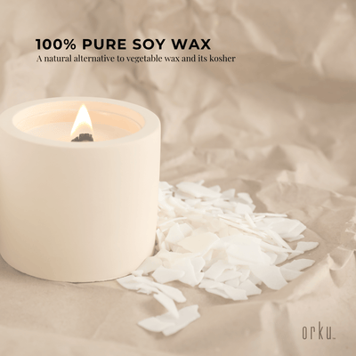 5Kg Golden 464 Soy Wax Flakes - 100% Pure Natural DIY Candle Melts Chips Payday Deals