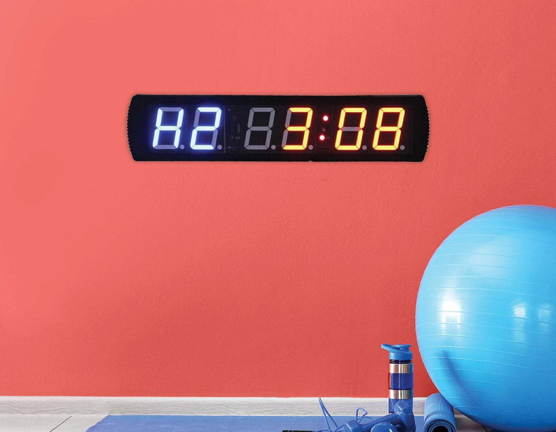 6 Digit Digital Timer Interval Fitness Clock Payday Deals