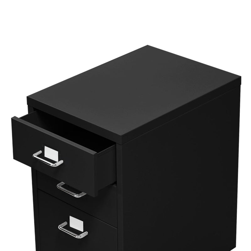 6 Tiers Steel Orgainer Metal File Cabinet With Drawers Office Furniture Black Payday Deals