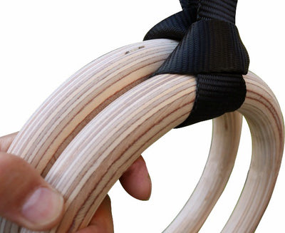Birch Wood Gymnastic Rings - Payday Deals