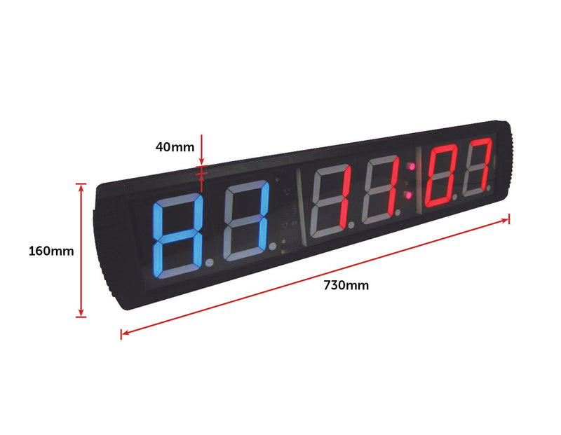 6 Digit Digital Timer Interval Fitness Clock - Payday Deals