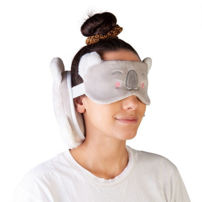 Smoosho's Pals Travel Koala Mask & Pillow Plush Accessory