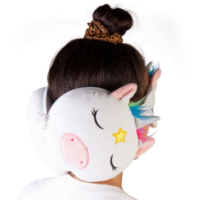Smoosho's Pals Travel Unicorn Mask & Pillow Plush Accessory