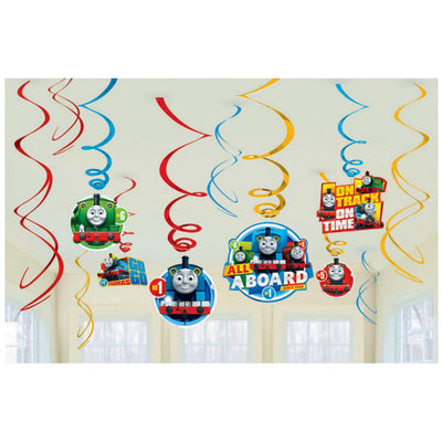 Thomas The Tank Engine All Aboard Swirl 12 Pack