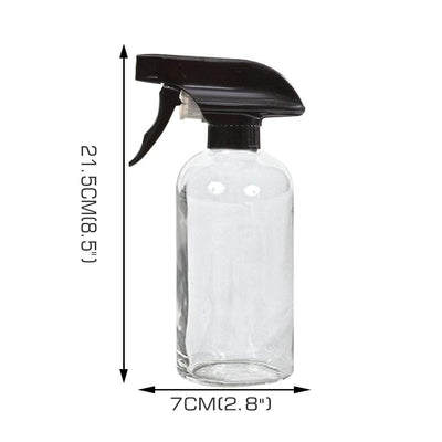 6x 500ml Clear Glass Spray Bottles Trigger Water Sprayer Aromatherapy Dispenser Payday Deals