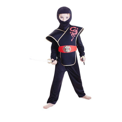 Ninja Boy Deluxe Costume - Large for Ages 6-8
