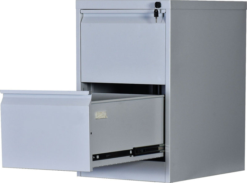 2-Drawer Shelf Office Gym Filing Storage Locker Cabinet - Payday Deals