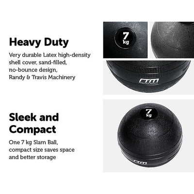 7kg Slam Ball No Bounce Crossfit Fitness MMA Boxing BootCamp Payday Deals
