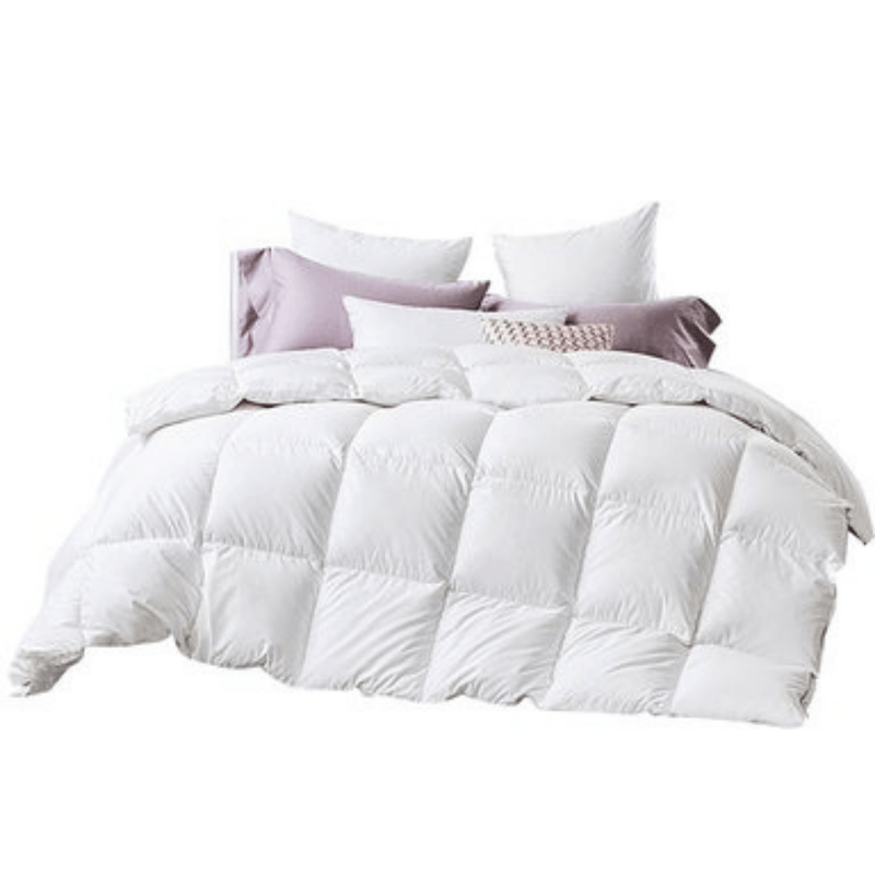 80% Goose Down 20% Goose Feather Quilt - King Payday Deals