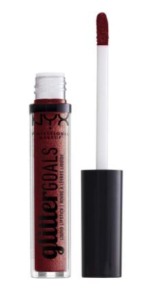 NYX Professional Makeup 0.1 Ounce Glitter Goals Liquid Lipstick - Crystal Crush 
