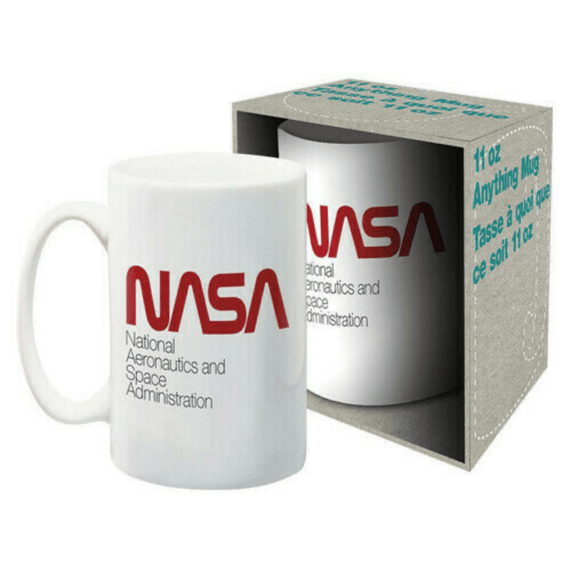 NASA Classic Logo 11oz Mug Coffee Tea Cup Dishwasher Microwave Safe - Payday Deals