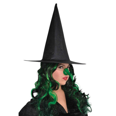 Halloween Witch Nose Green Adult Costume Accessory