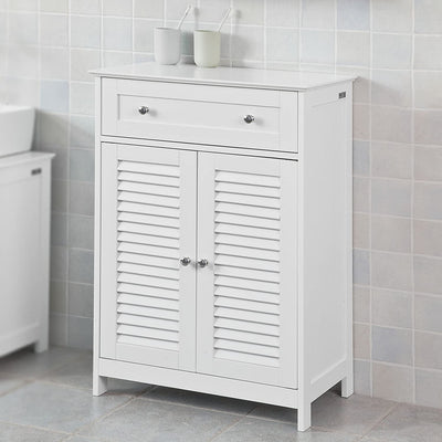 VIKUS Freestanding Storage Cabinet with Doors/Drawer 60x87x35 cm