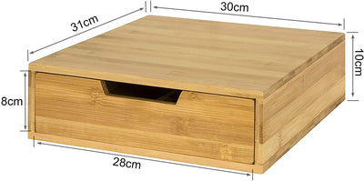 VIKUS Coffee Machine Stand and Storage Box for Coffee Capsules and Tea Bags