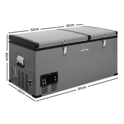 85L Portable Freezer Cooler - Black
