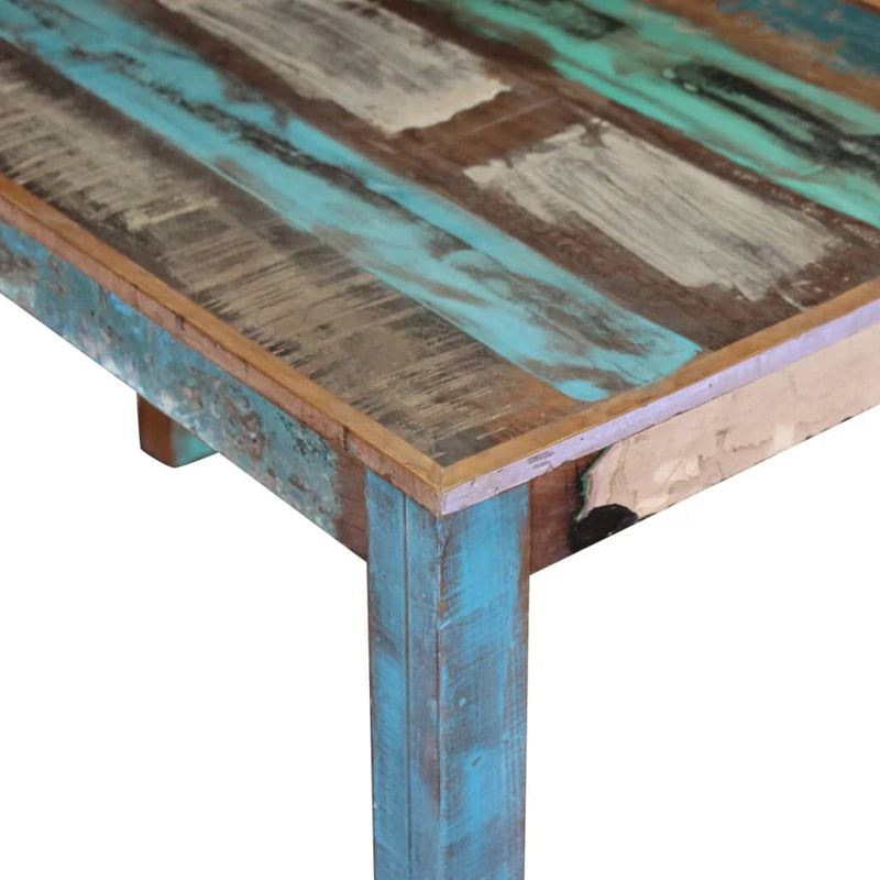 Dining Table Solid Reclaimed Wood 115x60x76 cm - Payday Deals