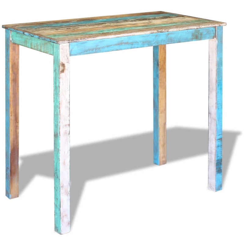 Bar Table Solid Reclaimed Wood 115x60x107 cm - Payday Deals