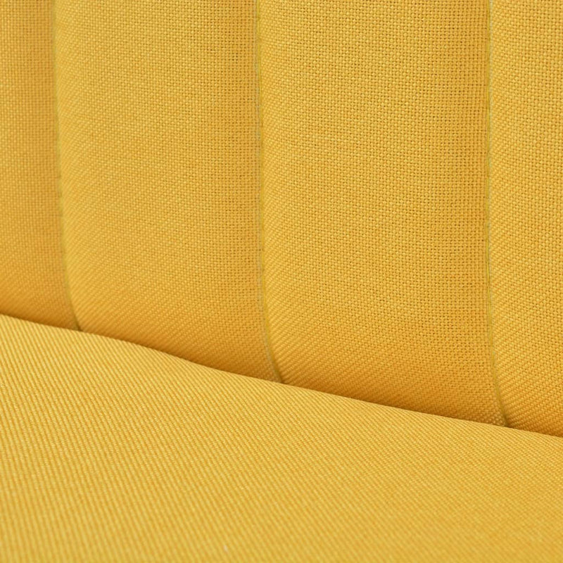 Sofa Fabric 117x55.5x77 cm Yellow - Payday Deals