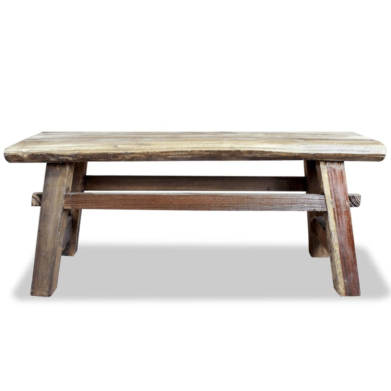 Bench Solid Reclaimed Wood 100x28x43 cm - Payday Deals