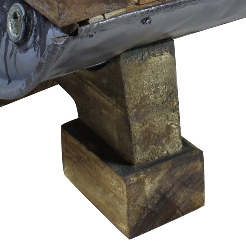 Coffee Table Solid Reclaimed Wood 90x50x35 cm - Payday Deals