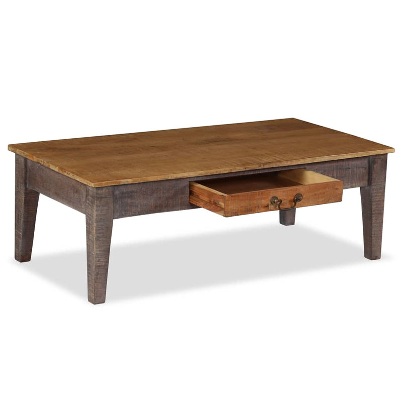Coffee Table Solid Wood Vintage 118x60x40 cm