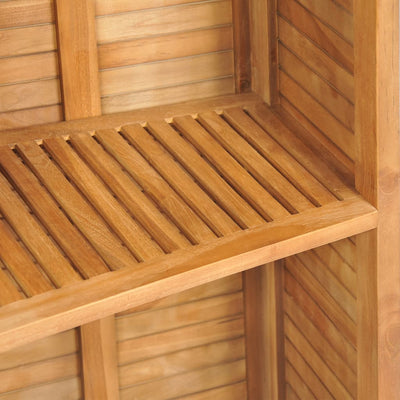 Folding Bar Table 155x53x105 cm Solid Teak Wood