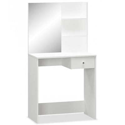 Dressing Table Chipboard 75x40x141 cm White - Payday Deals